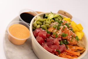POKE BOWL TUNA/SALMON DOUBLE