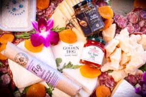 FIVE CURATED CHEESE & HONEY BOARD