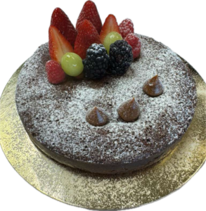 FLOURLESS CHOCOLATE CAKE 8 "