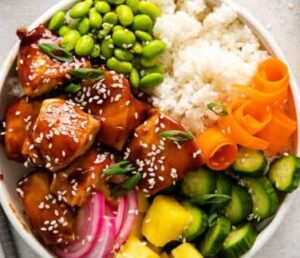 POKE BOWL CHICKEN DOUBLE