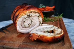 WHOLE  PORCHETTA ROLLED SEASONED