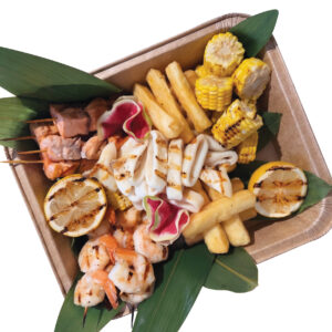 SEAFOOD GRILLED SKEWERS FEAST