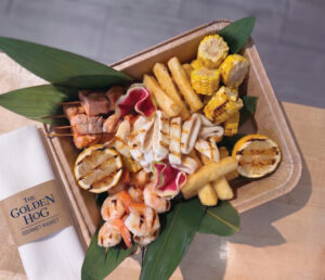 SEAFOOD GRILLED SKEWERS FEAST